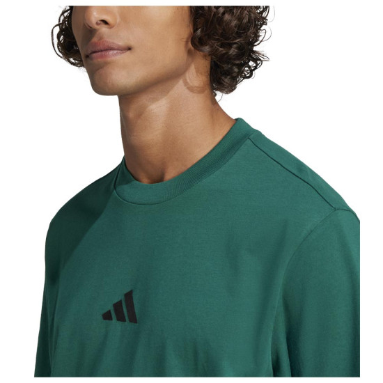 Adidas Ανδρική κοντομάνικη μπλούζα Essentials Small Logo Single Jersey Tee Adidas Ανδρική κοντομάνικη μπλούζα Essentials Small Logo Single Jersey Tee